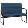 vidaXL Klupa plavi 100x64x80 cm od tkanine