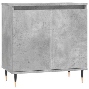 vidaXL Kupaonski ormarić boja betona 58x33x60 cm od konstruiranog drva