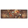 vidaXL Kuhinjski tepih raznobojni 60 x 180 cm perivi i