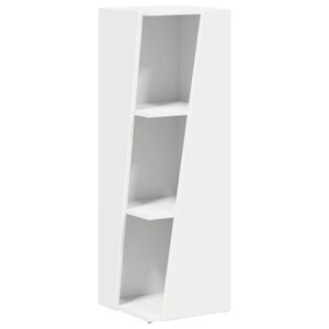 vidaXL Bočna polica 33 x 32 x 100,5 cm Konstruirano drvo Bijelo