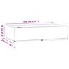 vidaXL Navlake za vrtni namještaj 2 kom 315 x 180 x 75 cm pravokutne