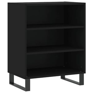 vidaXL Komoda crna 57 x 35 x 70 cm od konstruiranog drva