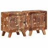 vidaXL Noćni ormarić 2 kom 40x32x46 cm Obrađeno puno drvo