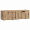 vidaXL TV ormar za zid 98 x 31 x 30 cm Hrast artisan Konstruirano drvo