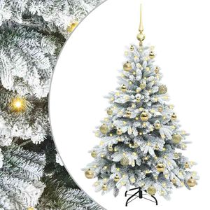 vidaXL Umjetno božićno drvce s stalakom Bijelo 120 cm PE i PVC