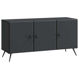 vidaXL TV ormar Crna 99 x 34,5 x 50 cm Konstruirano drvo