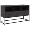 vidaXL TV ormarić crni 100,5x39x60,5 cm čelični