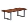 vidaXL Stolić za kavu sa živim rubovima 115x60x40 cm od drva bagrema