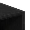 vidaXL Ormarić s policom Crni hrast 30 x 50 x 200 cm Konstruirano drvo