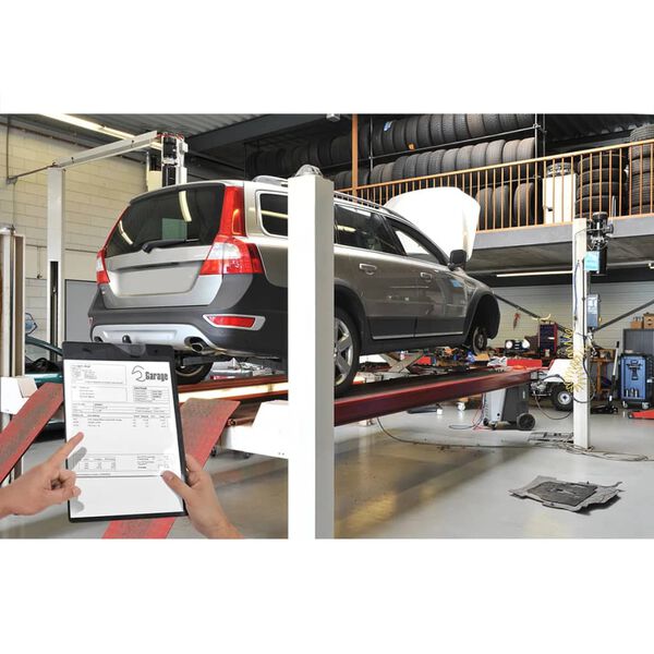 ProPlus držač naloga za popravak u radionici A4 10 kom crni 580040