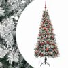 vidaXL Umjetno božićno drvce s kuglicom 120 cm 150 LED lampica