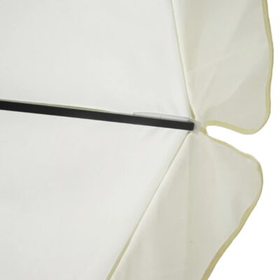 vidaXL Suncobran Bijeli Aluminijum 500 cm