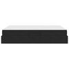 vidaXL Krevet s madracem i skladi&scaron;tem Crna 140 x 190 cm Bar&scaron;un