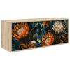 vidaXL TV ormar za montažu na zid LOCHEM 102 x 33 x 40 cm Hrast sonoma