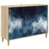 vidaXL Kreveta RAALTE Sonoma 102 x 33 x 75 cm Konstruirano drvo