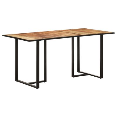 vidaXL Blagovaonski stol 160 cm od grubog drva manga