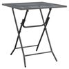 vidaXL Vrtni stol od ekspandirane metalne mreže 60x60x72 cm antracit