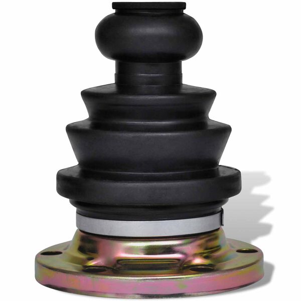 vidaXL Set osovina Crna Metal