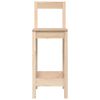 vidaXL Barske stolice 2 kom 40 x 41,5 x 112 cm od masivne borovine