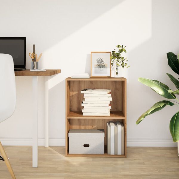 vidaXL Regal za knjige boja hrasta 60x30x77 cm konstruirano drvo