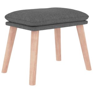 vidaXL Tabure svjetlosivi 45 x 29,5 x 35 cm od tkanine