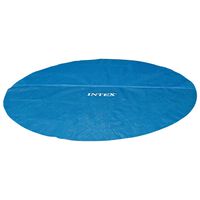 Intex solarna navlaka za bazen plava 448 cm polietilenska