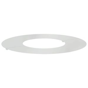 vidaXL pogodno za ravni drveni prsten Srebrno Ø30 / 60 cm