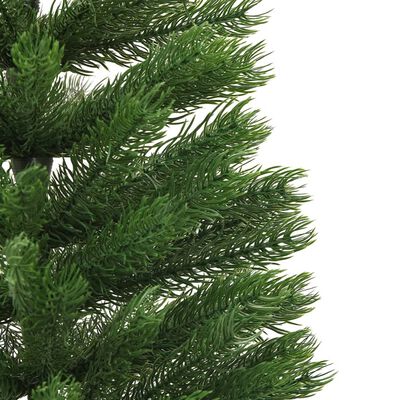 vidaXL Umjetno usko božićno drvce sa stalkom 150 cm PE