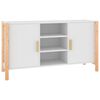 vidaXL Komoda bijela 107 x 38 x 60 cm od konstruiranog drva
