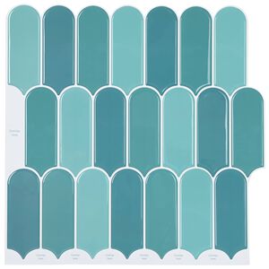 vidaXL Pernata pločica 50 pcs Plava 30 x 30 cm Poliuretan i PET