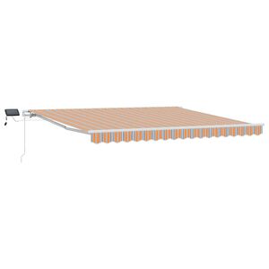 vidaXL Povlačivi tende &Scaron;areni 400 &times; 300 cm Tkanina i Aluminij