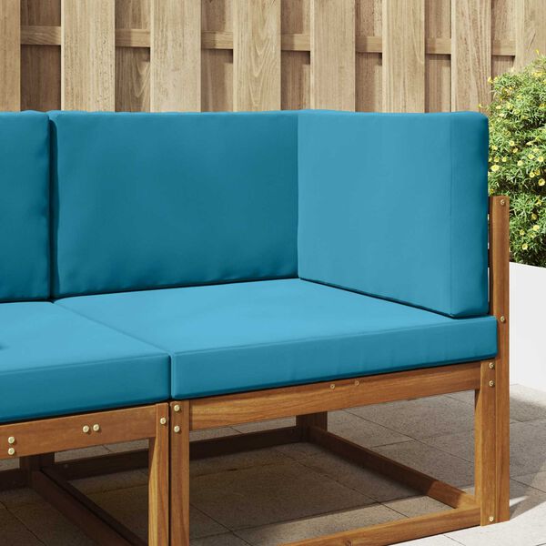 vidaXL Jastuk za vanjsku sofU 3 pcs Kraljevsko plava Poliester