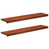 vidaXL Step treads 2 kom. 110 x 25 x 2 cm Smeđa Čvrsto drvo bukve
