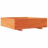vidaXL Vrtna sadilica vo&scaron;tano smeđe boje 90x90x26,5 cm od borovine
