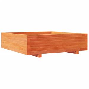 vidaXL Vrtna sadilica vo&scaron;tano smeđe boje 90x90x26,5 cm od borovine