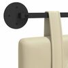 vidaXL Držeće uzglavlje Zidne Krema 90 cm Lažna koža