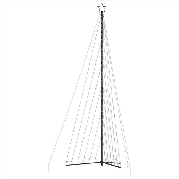 vidaXL LED božićno drvce 789 LED dioda plavo 476 cm