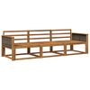 vidaXL Set vanjskih sofa 3 pcs Prirodna Čvrsto drvo akacije