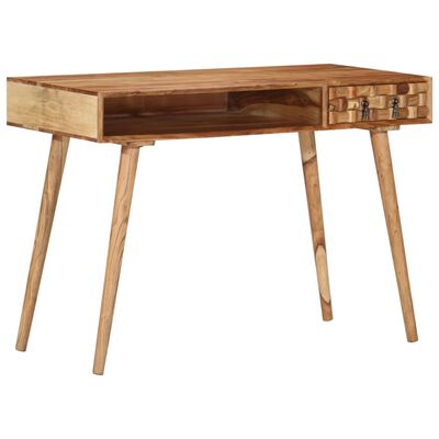vidaXL Pisaći stol 110 x 50x 76 cm od masivnog drva bagrema