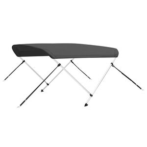 vidaXL Tenda bimini s 2 luka antracit 180 x 130 x 110 cm