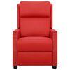 vidaXL Masažna fotelja od umjetne kože crvena