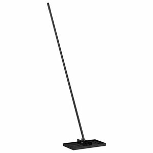 vidaXL Rake za niveliranje vrta Crna 45 x 25 x 200 cm