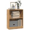vidaXL Regal za knjige boja hrasta 60 x 24 x 76 cm konstruirano drvo