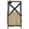 vidaXL Noćni ormar Sonoma hrast 40 x 31 x 60 cm Konstruirano drvo