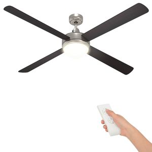 vidaXL Ventilator za strop s svjetlom i daljinskim upravljačem