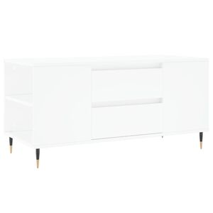 vidaXL Stolić za kavu bijeli 102 x 44,5 x 50 cm od konstruiranog drva