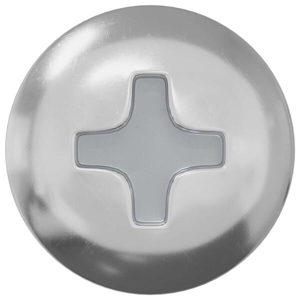 vidaXL Drvene vijake 2 pcs Srebrno M4 x 25 mm Čelik