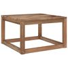 vidaXL Vrtni stol od paleta smeđi 60x60x36,5 cm impregnirana borovina