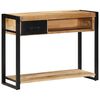 vidaXL Konzolni stol 100x35x75 cm Puno grubo drvo Mango