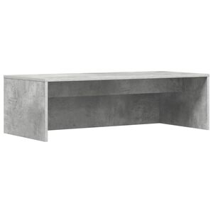 vidaXL Stol za zid Betonski sivi Konstruirano drvo 100 x 45 x 30 cm